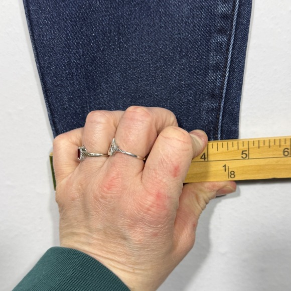 Everlane The High Rise Skinny Jean Dark Wash Sz 28 Crop Classic Chic Minimalist - Picture 14 of 14
